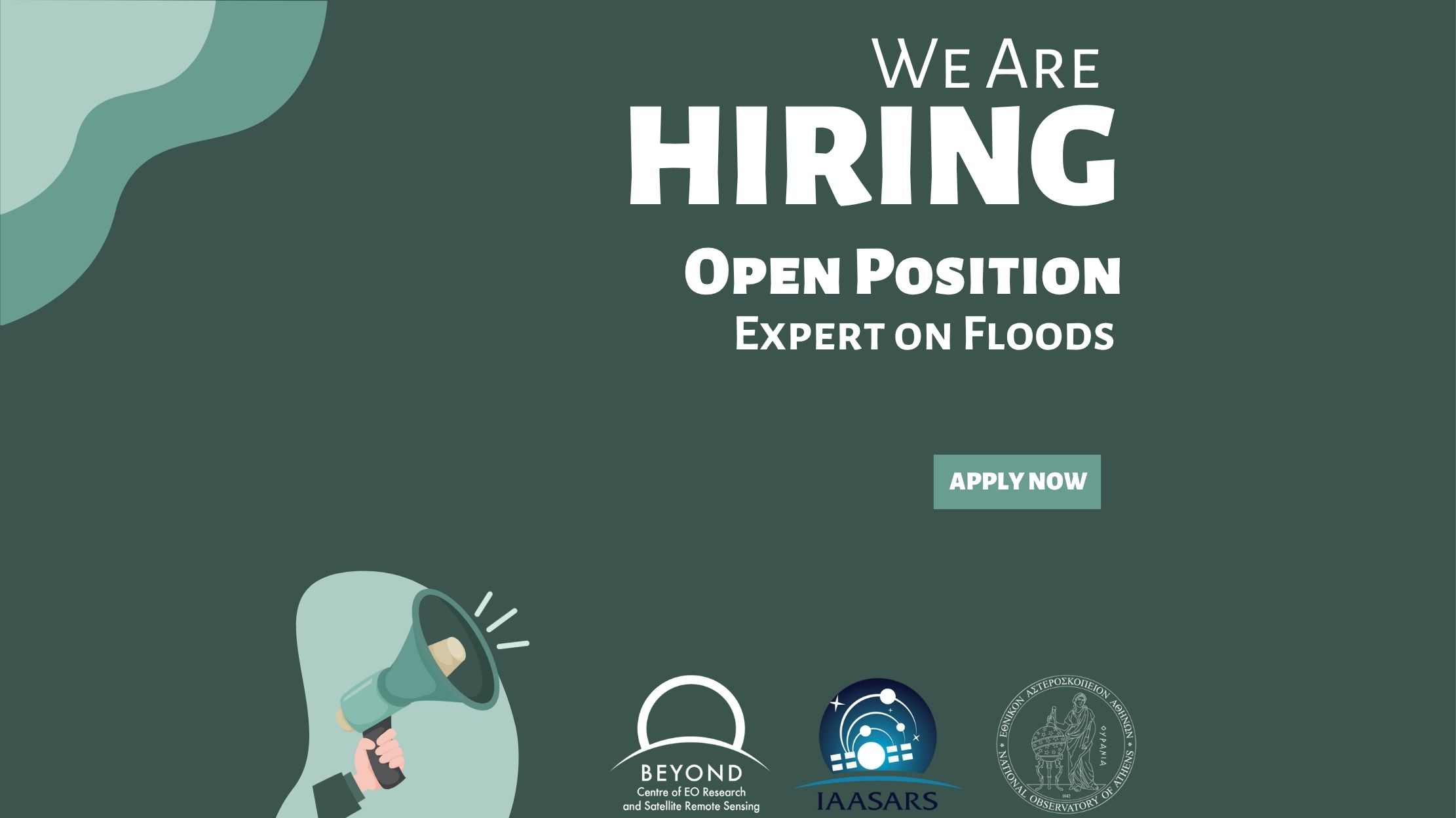 Green Modern We Are Hiring Instagram Post 711 x 400 px