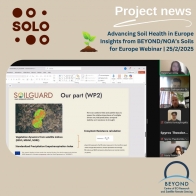  Advancing Soil Health in Europe: Insights from BEYOND/NOA’s Soils for Europe Webinar 