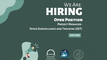 We are HIRING! Project Manager - Space Surveillance and Tracking (SST)