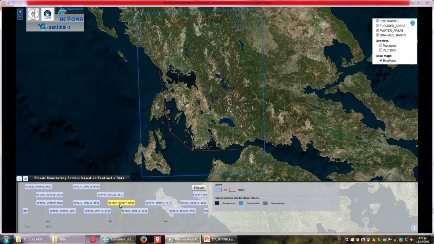 FloodHub Diachronic Mapping